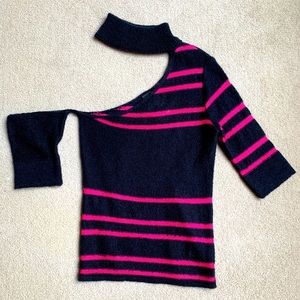 Versace cut out top size xs